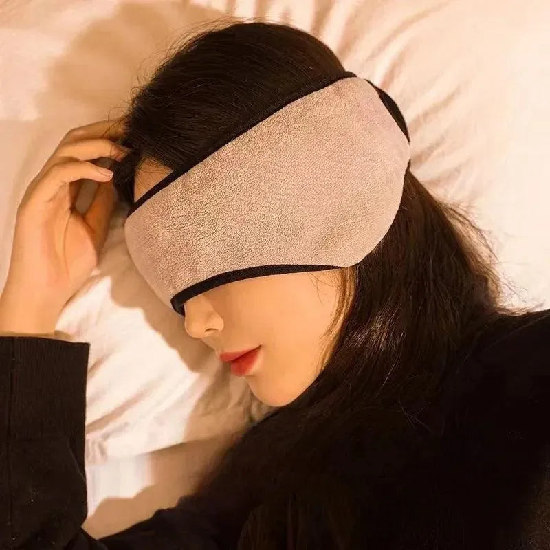 1 Set Orejera Antifaz Felpa para Dormir - Somnium